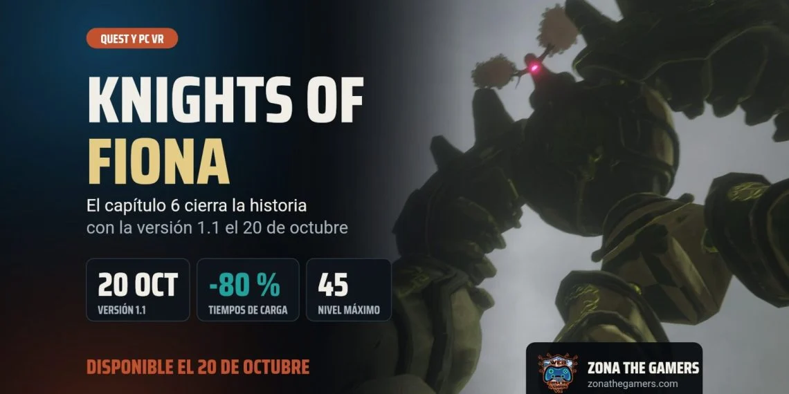 Knights of Fiona cierra su historia el 20 de octubre con el capítulo 6