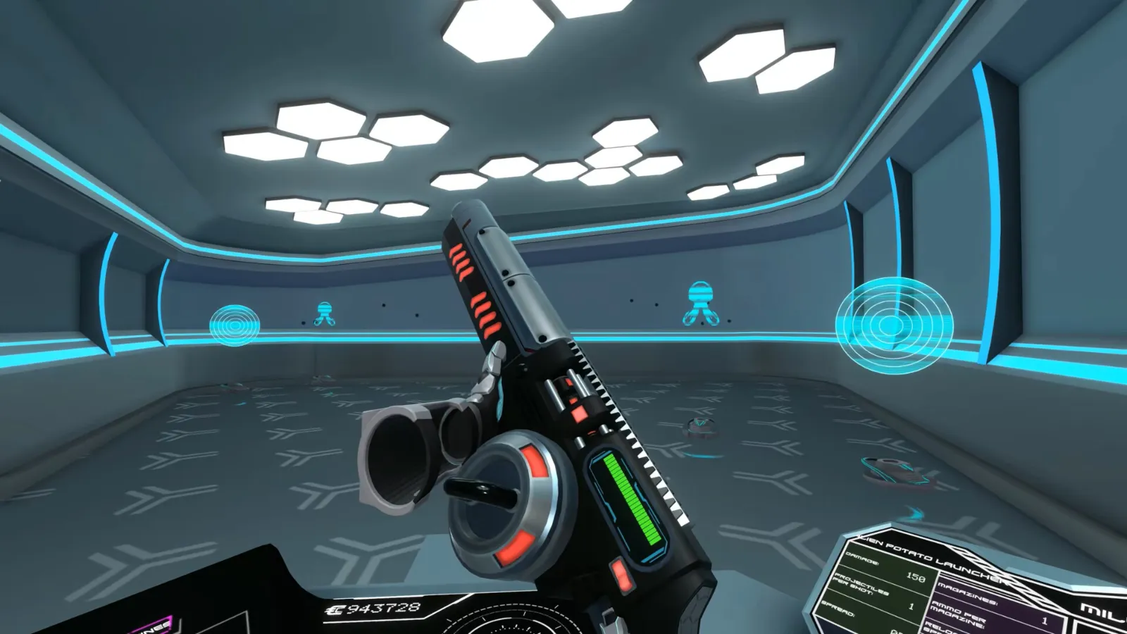 RAID VR: un puesto de control espacial con panel físico