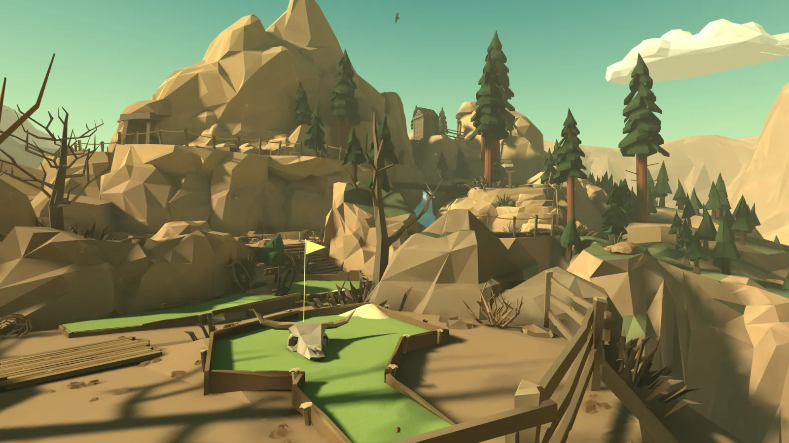 Seguimiento de manos: prueba el minigolf con tus propias manos en Quest
